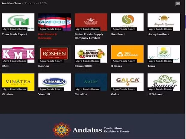 Le Vietnam participe à une exposition international en ligne sur l'alimentation en Algérie ảnh 1