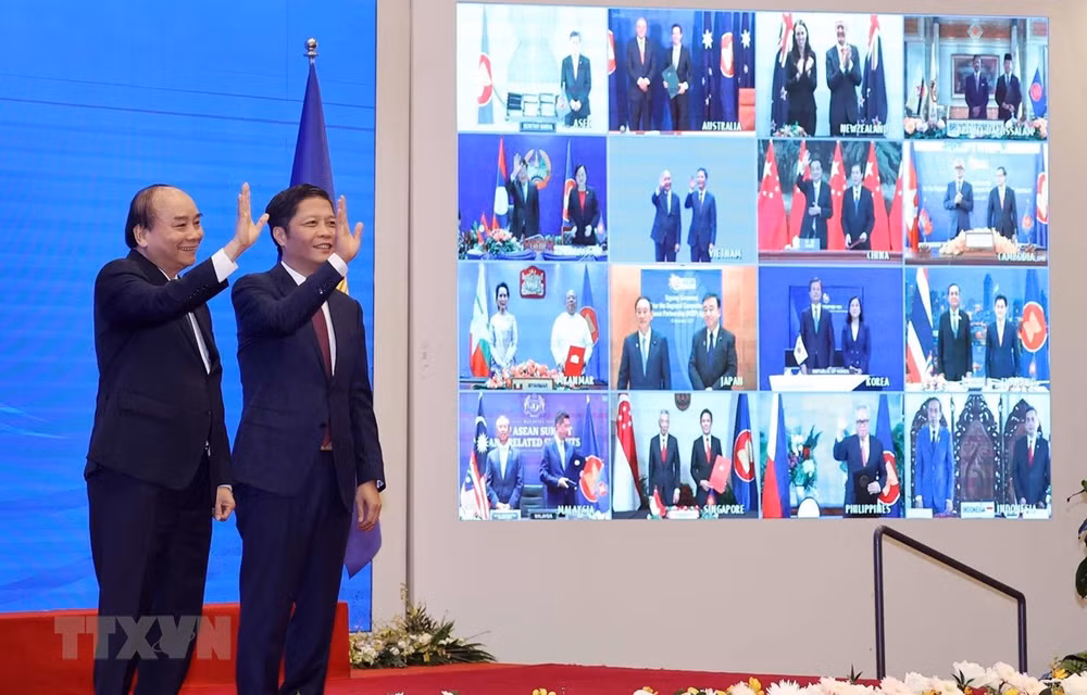 RCEP: un point brillant dans le bilan économique mondial 2020 plutôt morose ảnh 1