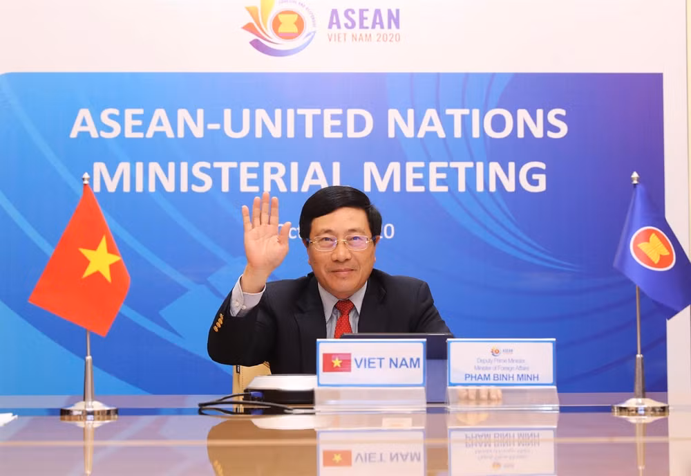ASEAN 2020: Conférence des ministres des Affaires étrangères de l’ASEAN et l’ONU ảnh 1