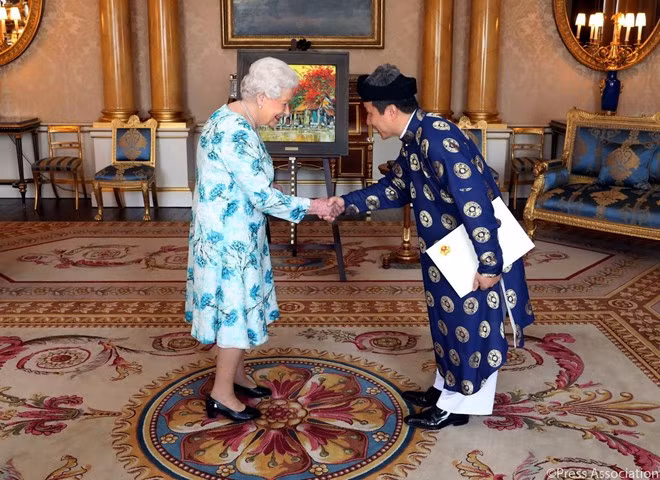La reine Elizabeth II est satisfaite du développement des relations avec le Vietnam ảnh 1