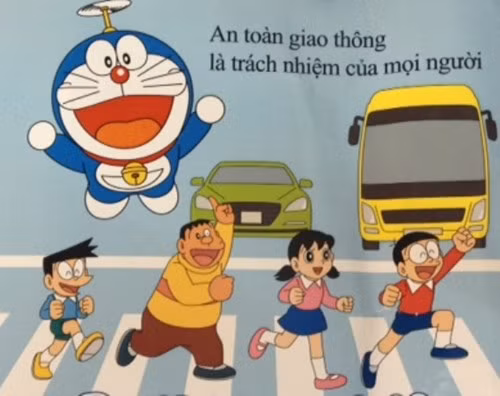 Doraemon et la sécurité routière au Vietnam ảnh 1
