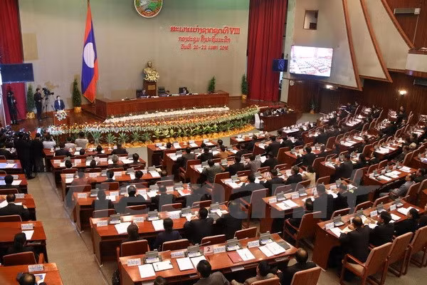 Ouverture de la première session de l’Assemblée nationale laotienne (8e législature) ảnh 1