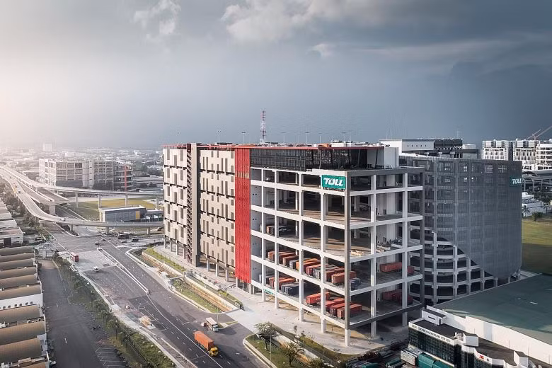 Singapour lance une plate-forme logistique automatique ảnh 1
