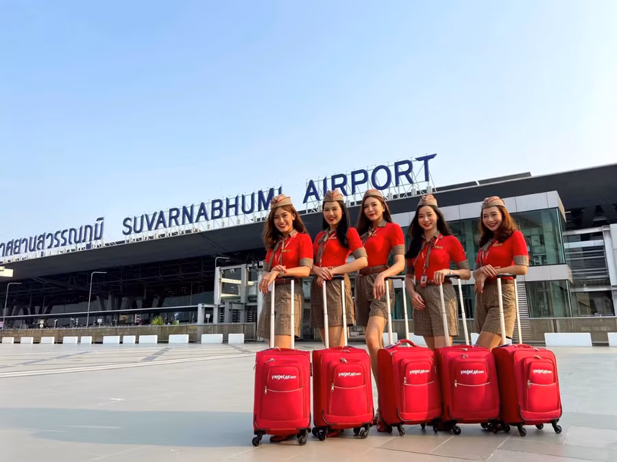 Vietjet inaugure la ligne intérieure thaïlandaise Bangkok - Nakhon Si Thammarat ảnh 1