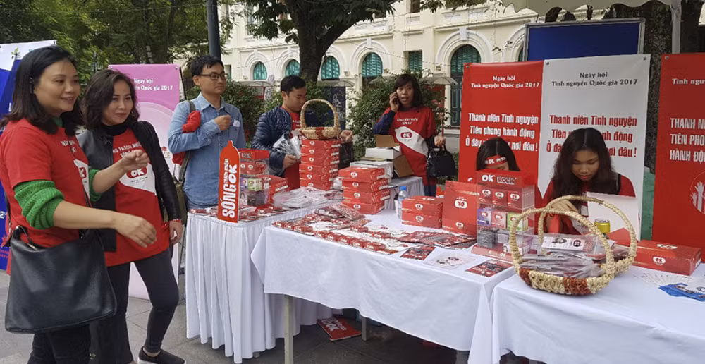 Un millier de jeunes enthousiastes à la Journée nationale des bénévoles de 2017 ảnh 1