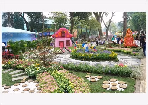 Festival des fleurs de Tao Dàn, retour au printemps au Sud ảnh 2