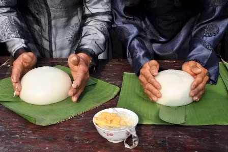À Phu Tho, le village de Truc Phê met le banh dày à l’honneur ảnh 1