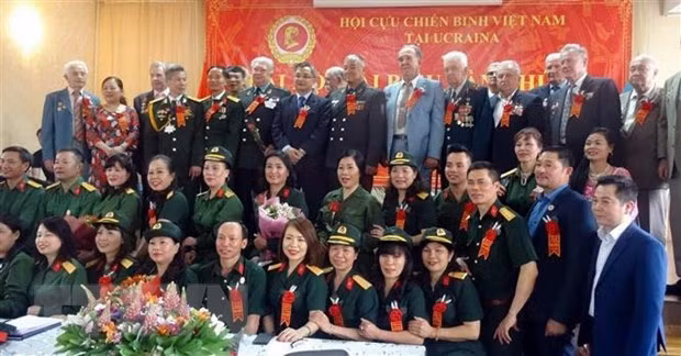 Le 2e Congrès de l’Association des anciens combattants du Vietnam en Ukraine ảnh 1