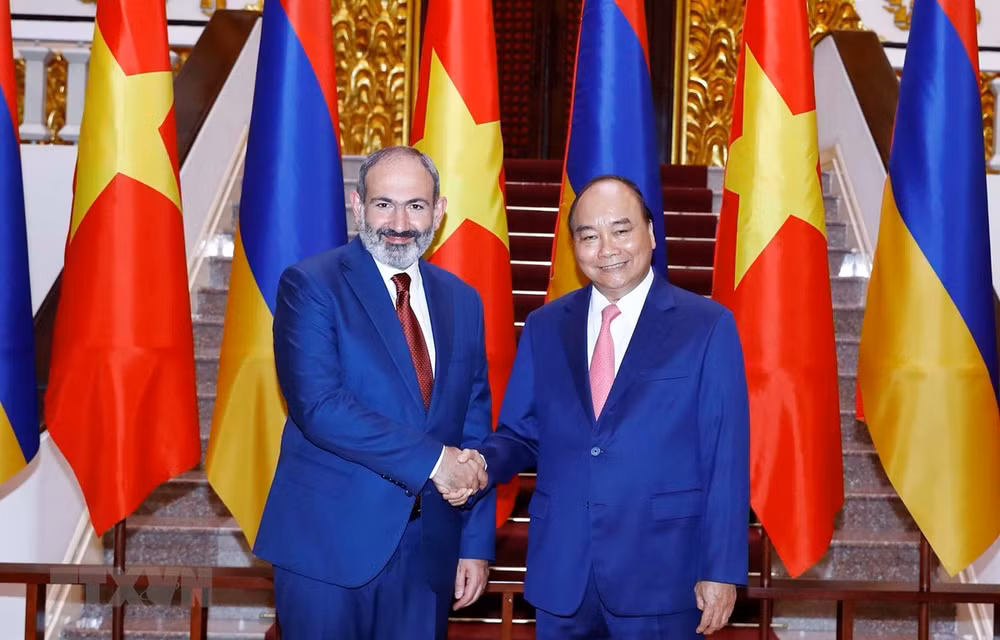 Le Premier ministre arménien termine sa visite officielle au Vietnam ảnh 1