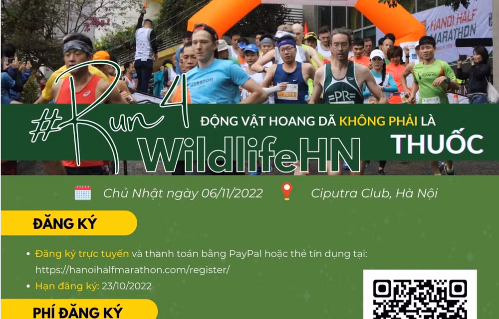 Une course à pied pour la faune aura lieu en novembre ảnh 1