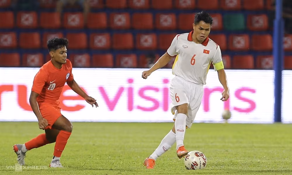 Championnat U23 de l’Asie du Sud-Est 2022 : le Vietnam a battu Singapour 7-0 ảnh 1