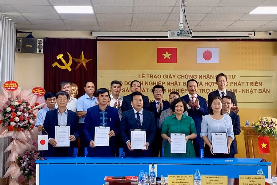 Le Parc industriel de soutien du sud de Hanoi attire les investisseurs japonais ảnh 1