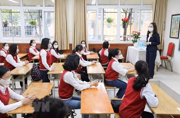 Plusieurs universités à Hanoï planifient la reprise des cours en présentiel après le Têt ảnh 1