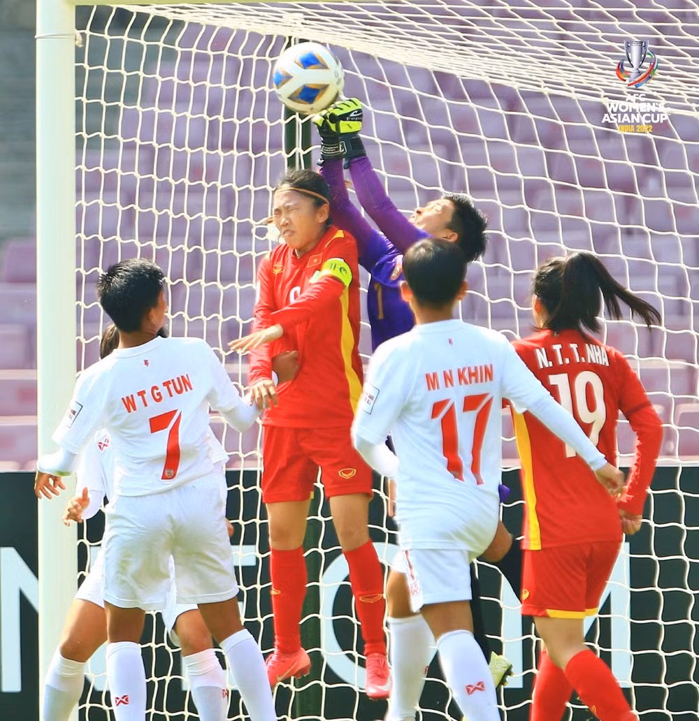 L'équipe féminine de football du Vietnam se qualifie pour les quarts de finale de la Coupe d'Asie ảnh 1 L'équipe féminine de football du Vietnam se qualifie pour les quarts de finale de la Coupe d'Asie ảnh 1