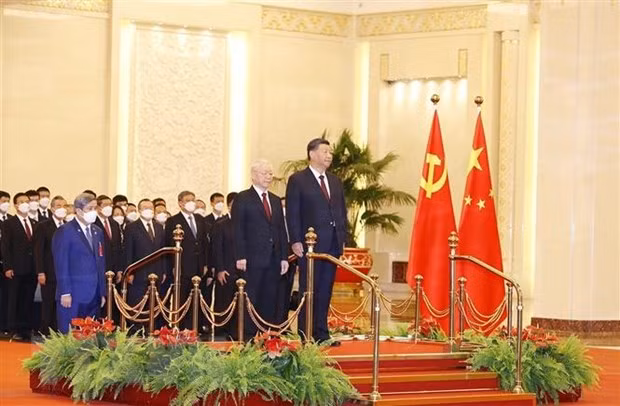 La visite du leader du Parti en Chine marque un nouveau jalon dans les relations Vietnam-Chine ảnh 1