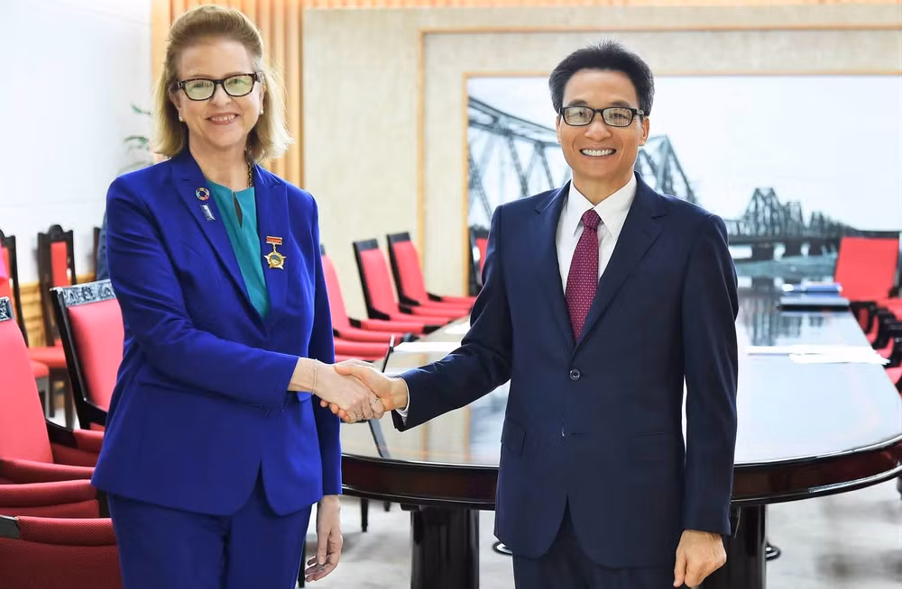 Le Vietnam apprécie les contributions de Caitlin Wiesen aux relations PNUD -Vietnam ảnh 1