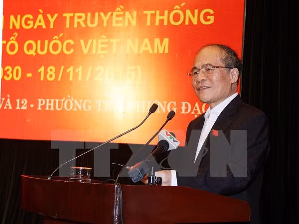 Le président de l’AN à la Fête de la grande union nationale à Hanoi ảnh 1