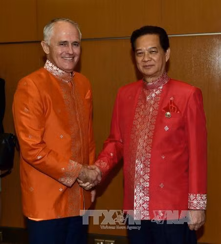 Le PM Nguyên Tan Dung rencontre son homologue australien ảnh 1