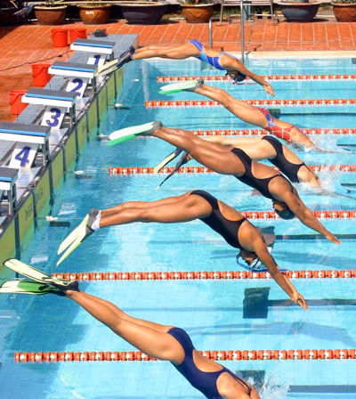 Nage avec palmes : le Vietnam remporte trois médailles d'or à Taïwan ảnh 1