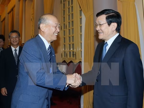 Le président Truong Tan Sang reçoit une délégation de la FEC ảnh 1