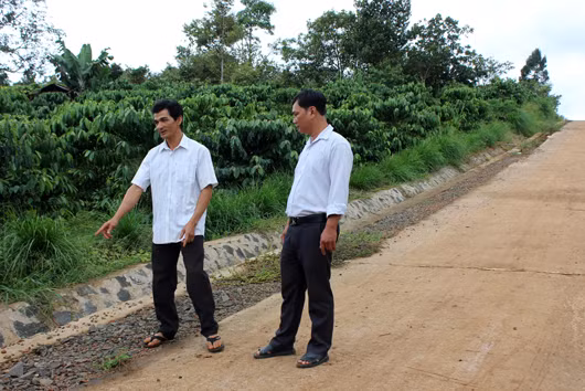 Dak Nong a sa première commune répondant aux normes de la Nouvelle Ruralité ảnh 1