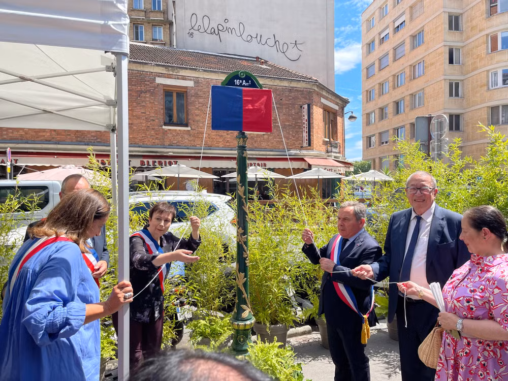 Une place à Paris porte désormais le nom d'un Vietnamien ảnh 3