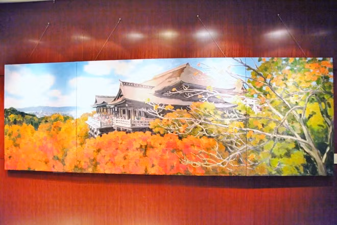 Un peintre vietnamien expose des tableaux sur des paysages japonais à Tokyo ảnh 3