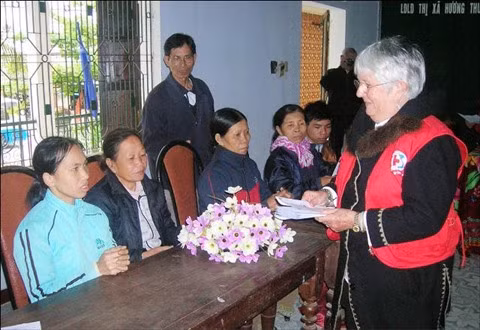 Une dame au grand cœur pour les victimes vietnamiennes de l’agent orange ảnh 1