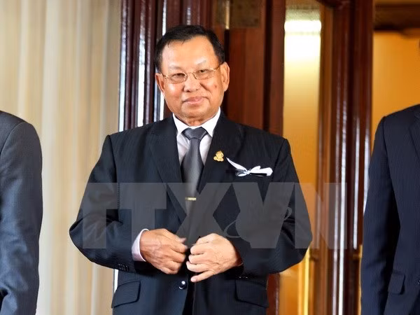 Le président du Sénat cambodgien termine sa visite officielle au Vietnam ảnh 1
