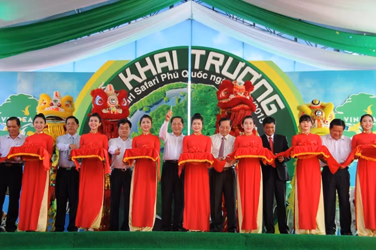 Inauguration du Parc Vinpearl Safari Phu Quoc ảnh 1