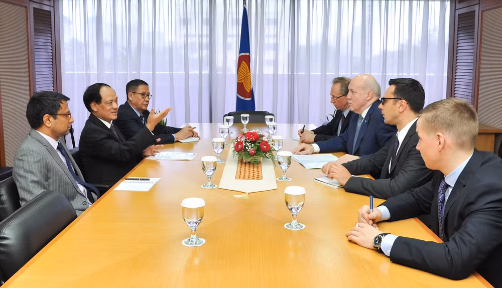 L’Organisation de coopération de Shanghai renforce ses relations avec l'ASEAN ảnh 1