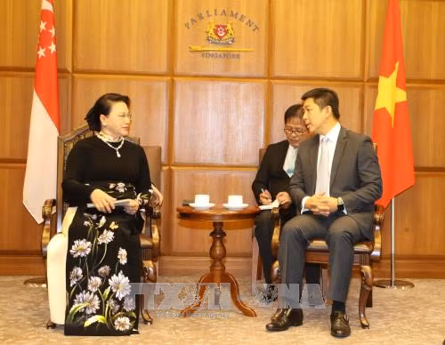 Le Vietnam prend en considération le développement du partenariat stratégique avec Singapour ảnh 1