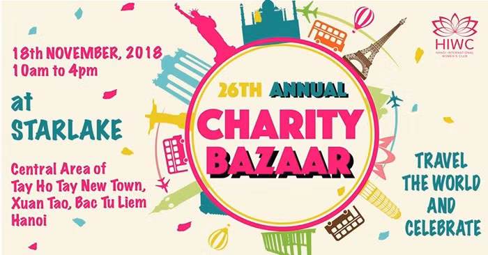 La foire de charité HIWC Bazaar 2018 aura lieu le 18 novembre à Hanoi ảnh 1