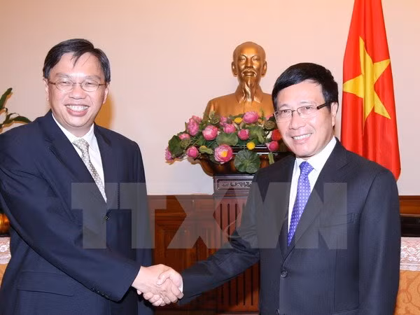 Consultation politique Vietnam-Singapour ảnh 1