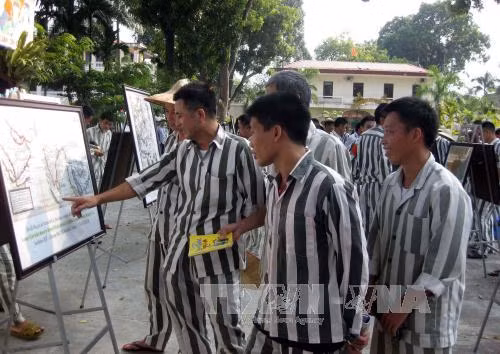 Ouverture d'une exposition sur Hoàng Sa et Truong Sa à Thai Nguyen ảnh 1