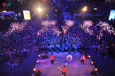 Hanoi: une foule d'activités pour saluer le Nouvel An 2018 ảnh 1