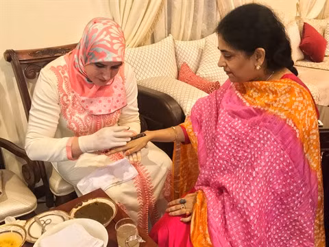 Les produits cosmétiques marocains au menu de la rencontre entre époux(ses) d’ambassadeurs ảnh 3