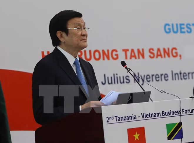 Le président Truong Tan Sang visite la zone économique exclusive Benjamin ảnh 1
