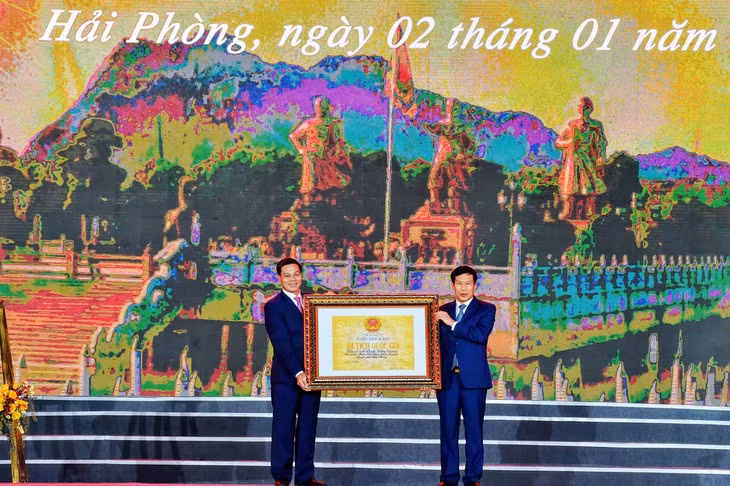 Hai Phong: Bach Dang Giang classé site hisorique national ảnh 1