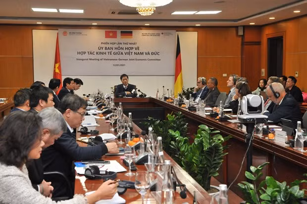 La première réunion du comité mixte Vietnam-Allemagne sur la coopération économique ảnh 1