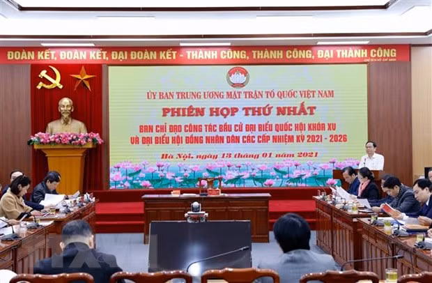 Elections législatives : Promouvoir le rôle consultatif du Front de la Patrie ảnh 2