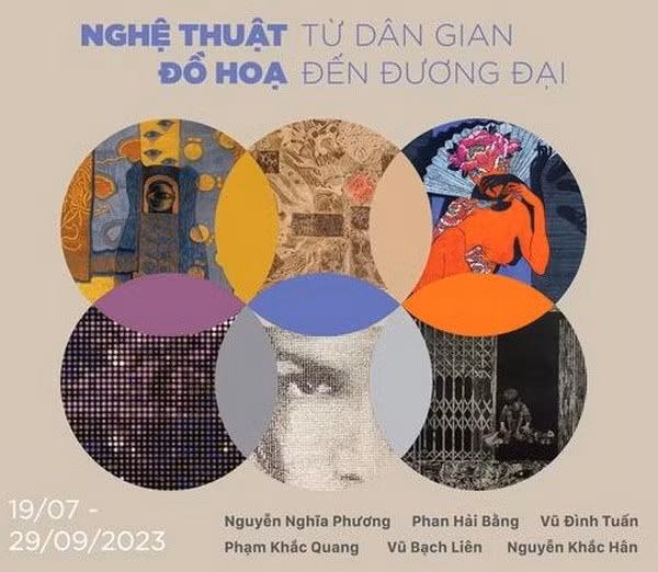 Ouverture de l'exposition "Arts graphiques - du folk au contemporain" ảnh 1