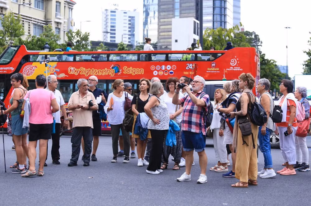Afflux de touristes internationaux à Hô Chi Minh-Ville dès le début de l'année ảnh 1