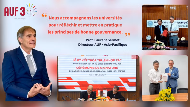 Agir pour une francophonie universitaire solidaire engagée dans le développement ảnh 3