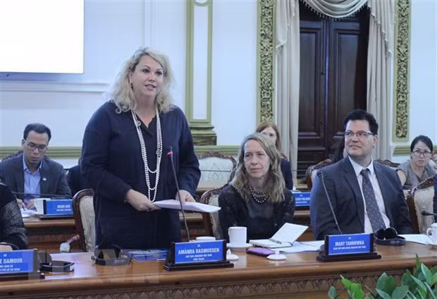HCM-Ville appelle à des investissements américains dans le développement urbain et l’environnement ảnh 1
