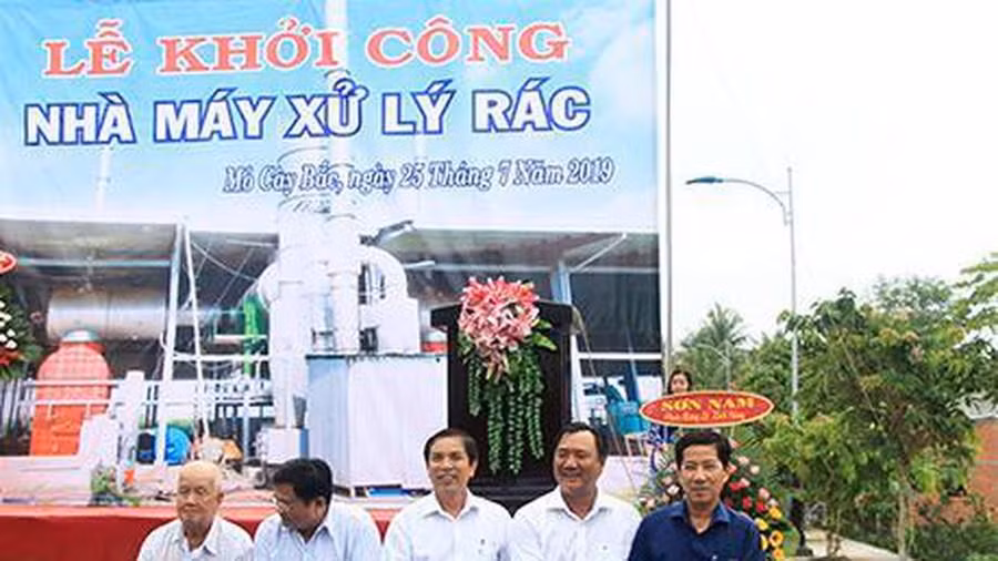 Usine de traitement des déchets avec des technologies japonaises à Ben Tre ảnh 1