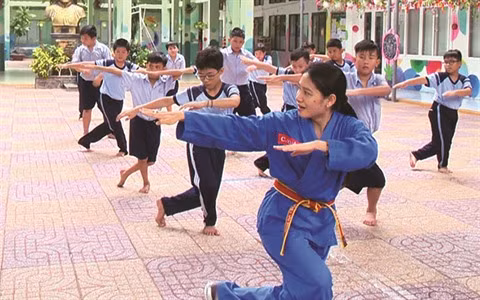 À Hô Chi Minh-Ville, le Vovinam fait ses classes ảnh 1