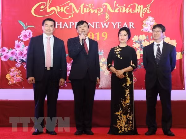 Des Viet kieu aux Etats-Unis et en France accueillent le Têt traditionnel ảnh 1