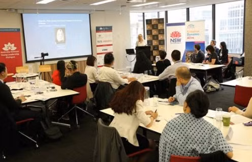 Dialogue entre les jeunes leaders vietnamiens et australiens ảnh 1