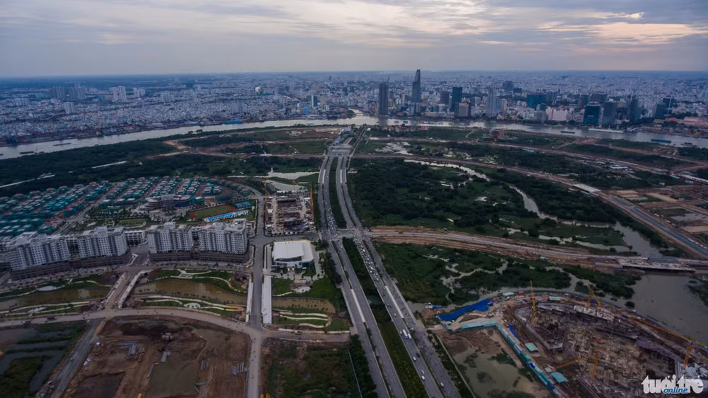 HCM-V : 20.000 milliards de dong pour la zone multifonctionnelle de Thu Thiêm ảnh 1